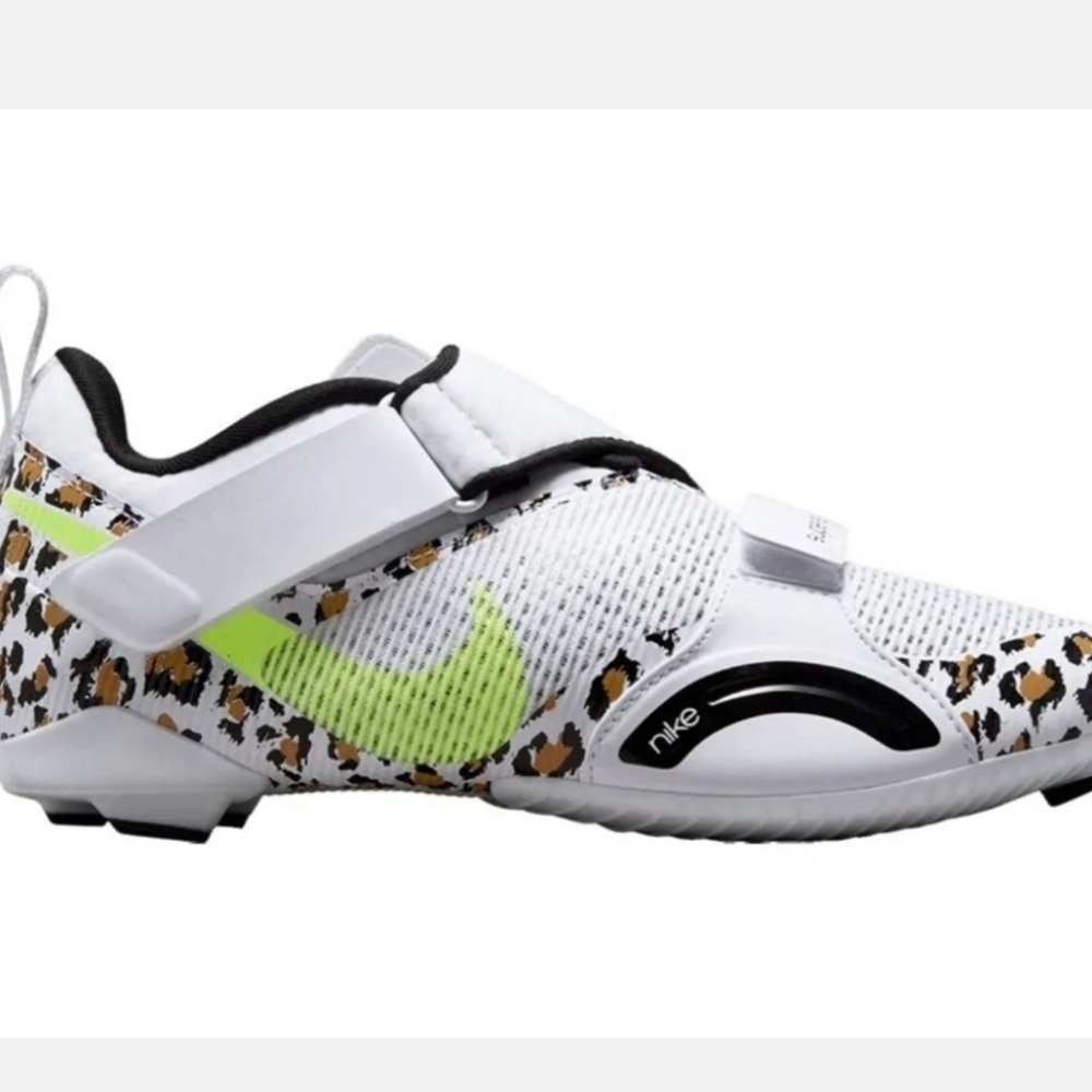 New Nike SuperRep Cycling Shoes with Leopard - Rare!! Size 5.5